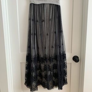 Sundance Catalog Lace Maxi Skirt. Size Small.